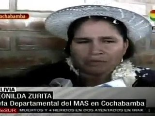 Leonilda Zurita: escape de Cossio demuestra que es corrupto
