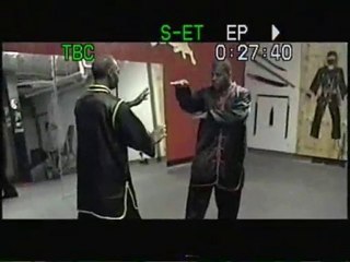 Lyman A. Montgomery Showing his Martial Arts Skills- Snake F