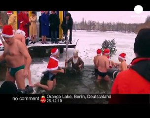 Cold bath in Berlin - no comment