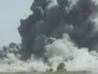 ABD uçakları Irak Bombalama anı - HABERYAZAN.com