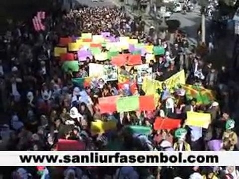 ŞANLIURFA BDP YÜRÜYÜŞ