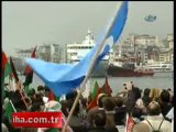 Mavi Marmara gemisi İstanbul'a Geldi