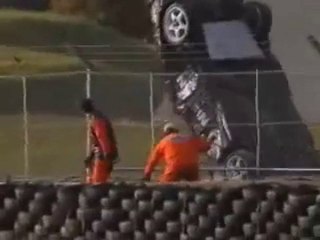 BTCC donington 1992 big crash Odor