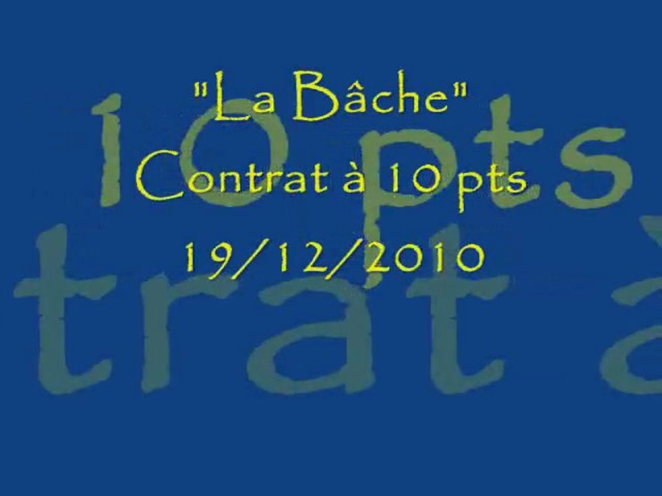 Test 3 : Uno et la bâche