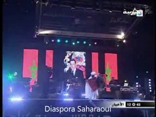 Faudel en concert à Laayoune au Sahara Marocain