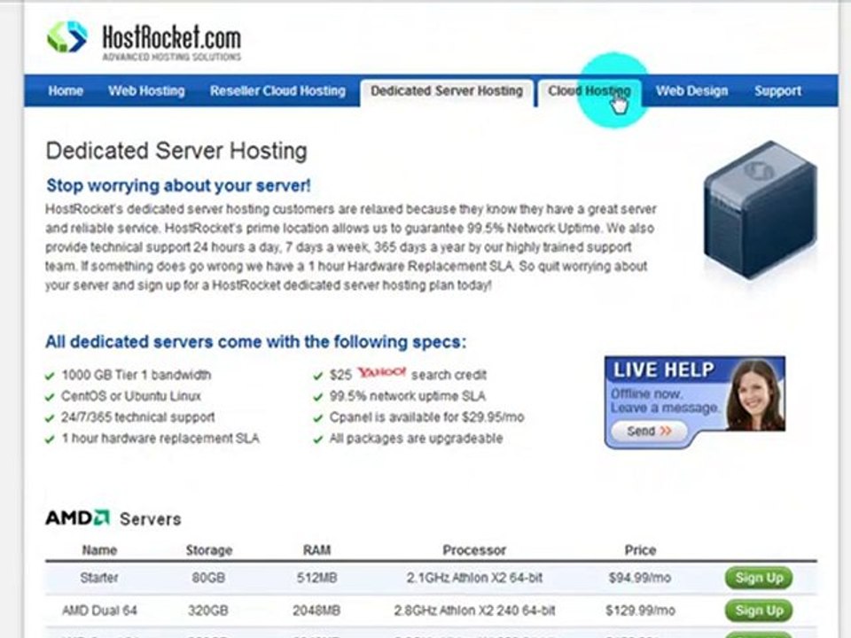 2011 Hostrocket Promo Codes