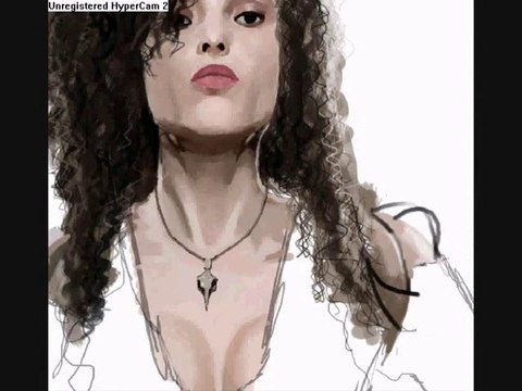 Bellatrix Lestrange [Harry Potter] Dessin Speed Painting