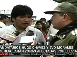 Bolivia comparte lo que tiene con Venezuela (Morales)