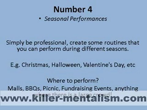 How To Make Money With Magic Tricks Like Criss Angel