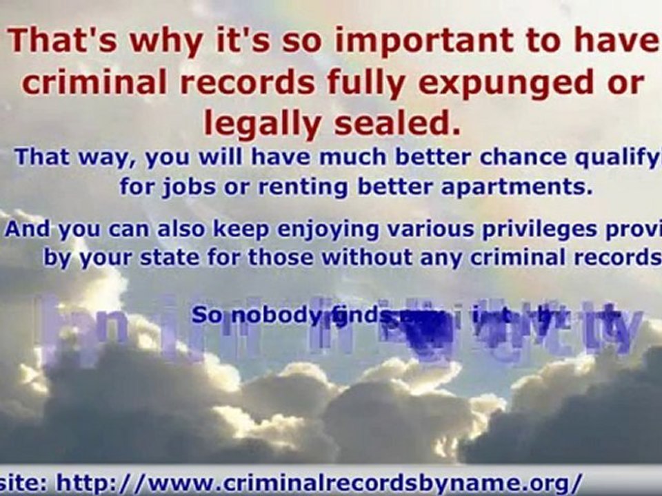 How Criminal Records Are Handled and Why Do You Need Expunge