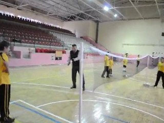 Başkan Özdemir Badminton Spor'unu Yapan Minik Yıldızlarla