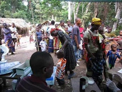 Congo Brazzaville : vaccination contre la polio à Betou