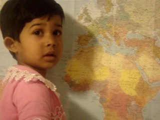 The World Map Master - Two Year Ten Month Old Genius in Geo