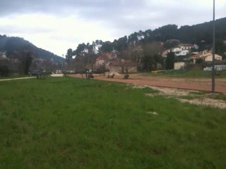 derapâge en quad louis