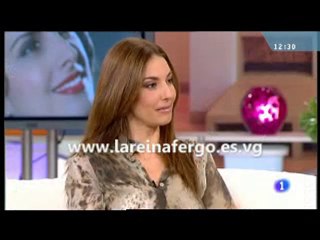 Nuria Fergó en el programa "La mañana de la 1"