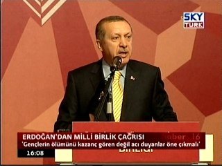 Tayyip Erdoğan'dan Milli Birlik Çağrısı