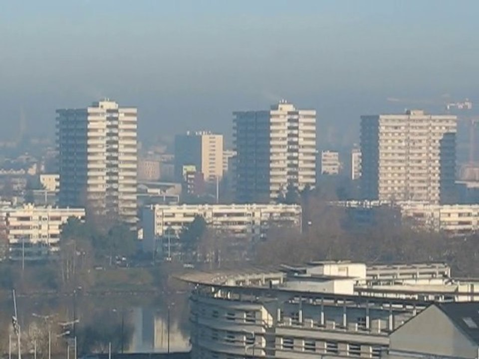 Nantes : vue aérienne Sud Loire