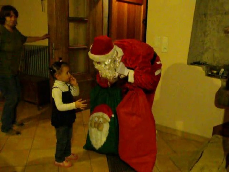 arrivée du père noel