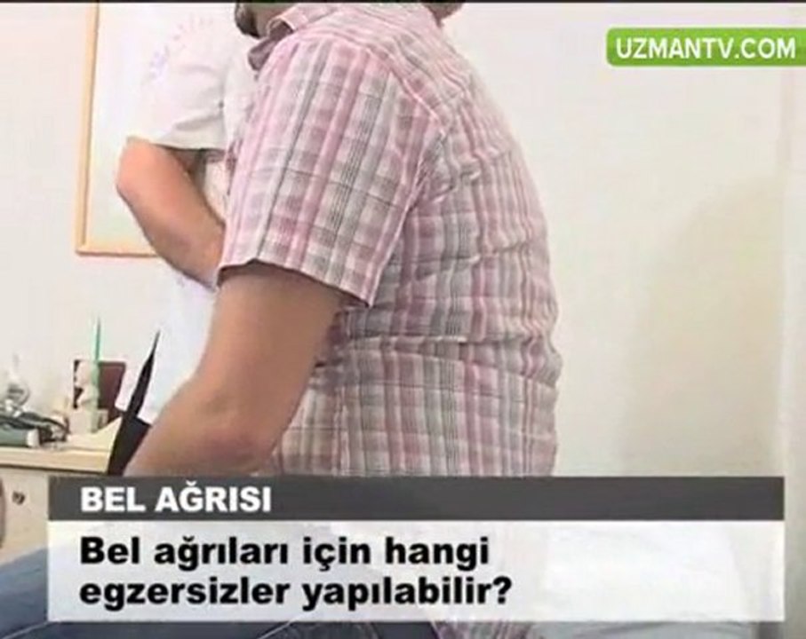 Bel ağrıları için hangi egzersizler yapılabilir?
