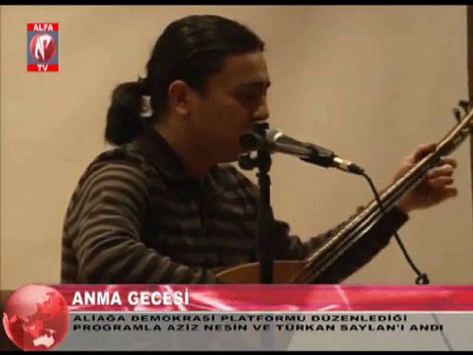 Aziz Nesin Türkan Saylan Aliağa'da Anıldı 6