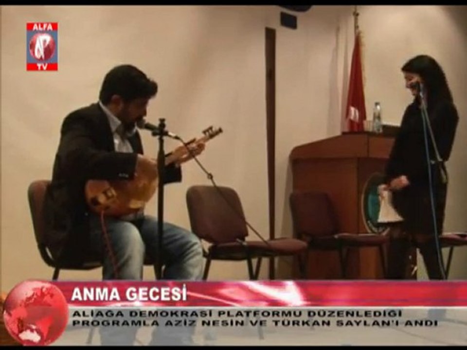 Aziz Nesin Türkan Saylan Aliağa'da Anıldı 7