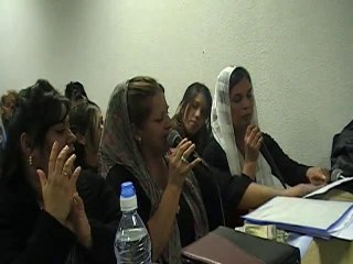 ana y rocio en el culto de la seyna