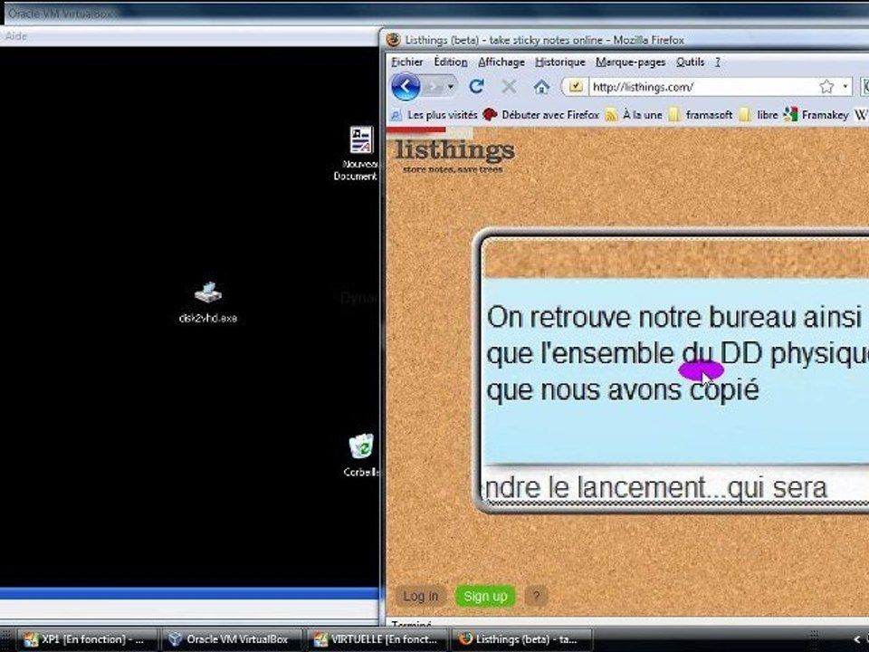 DISQUE DUR VIRTUEL.VHD---> virtualbox 2/2 (VISIONNER EN HD)