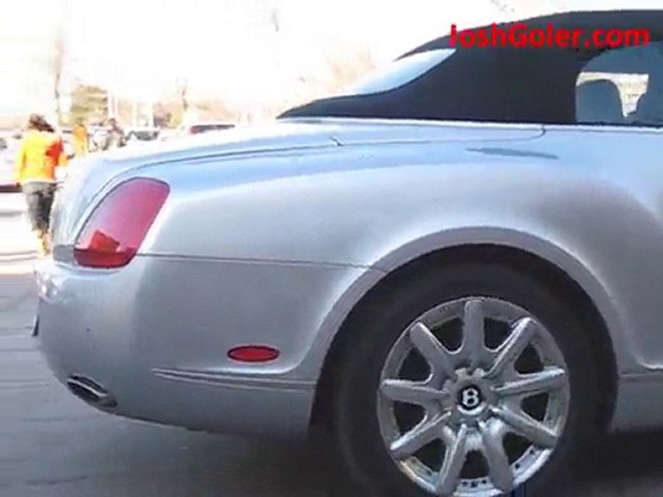 Bentley Continental GTC - Black Top, Silver Grey Body