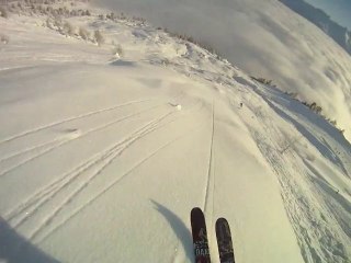 skiing in Thyon 2000 and Val des Dix 26.12.2010
