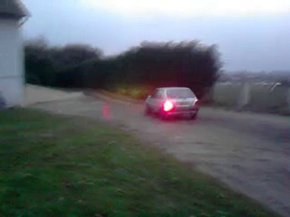 dérrapage en fiesta