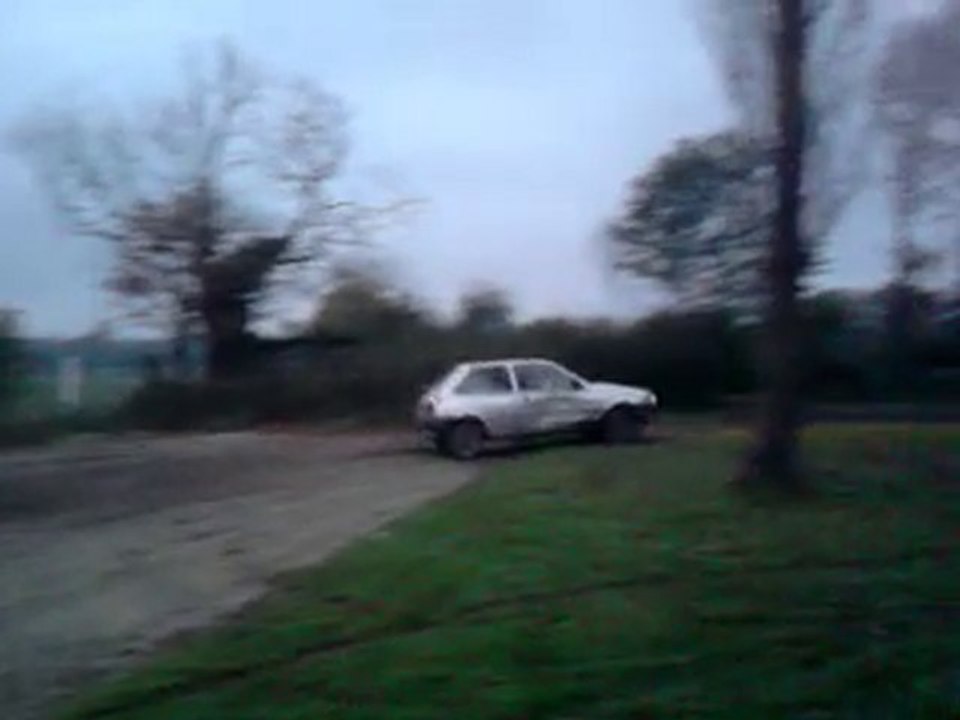 dérrapage en fiesta