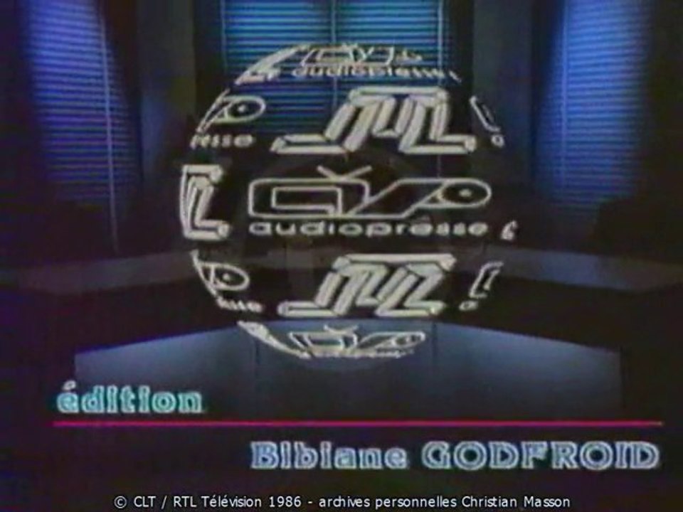 1986 RTL Vision - Bibiane Godfroid