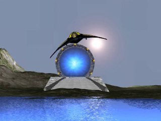 stargate planeur de la mort porte des étoiles