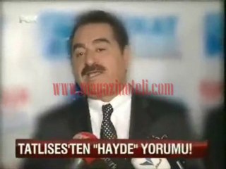 İBRAHİM TATLISES'TEN HAYDE YORUMU_Fox Haber 27.12.2010