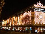 Galeries Lafayette illuminées