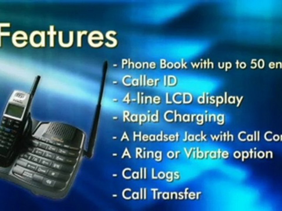 Long Range Cordless Phone - Durafon - EnGenius