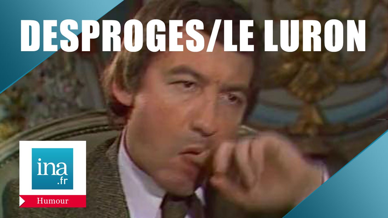Pierre Desproges et Thierry Le Luron "Les voeux du Président" - Archive INA
