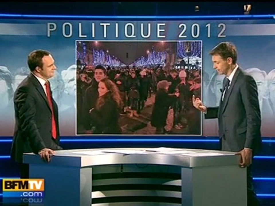 Le réveillon n’a pas été aussi calme qu’annoncé par Brice Hortefeux