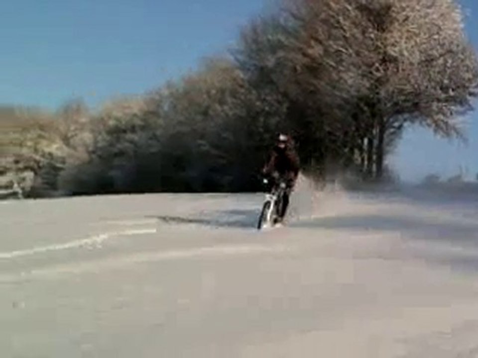 VTT dans la neige 26-12-10