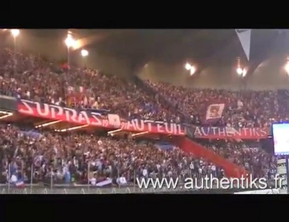 psg nantes - virage auteuil supras atks
