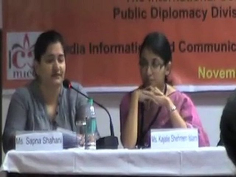 Sapna Shahani on WAVE India at South Asian Media Summit, Goa