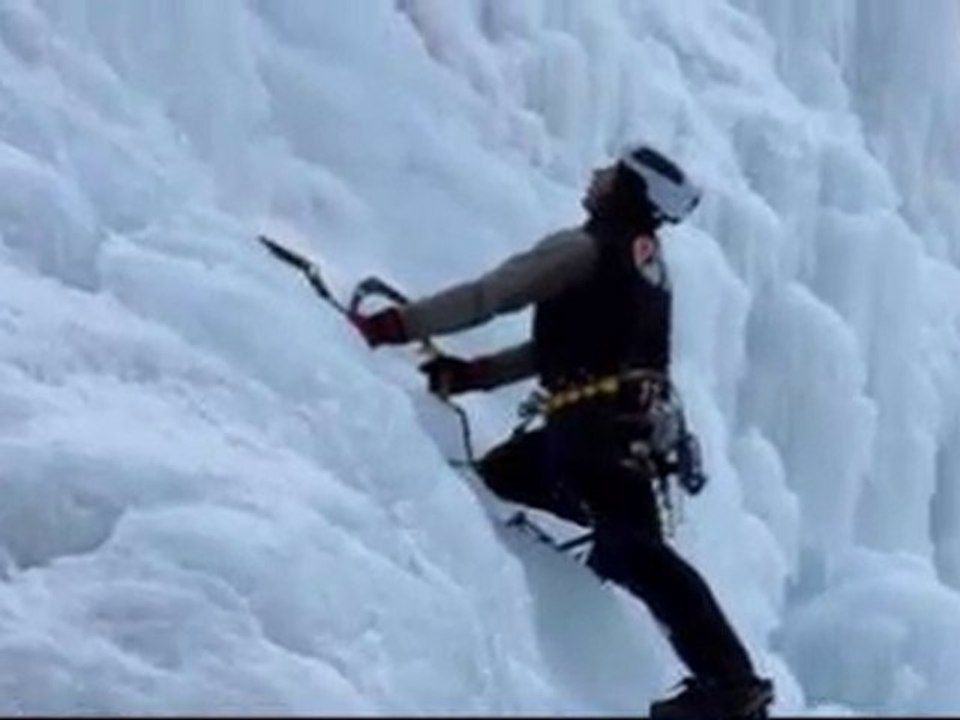 cascade de glace du nant