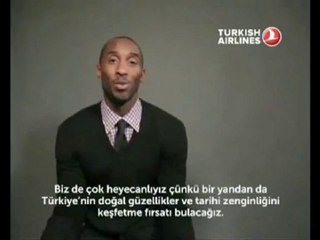 Kobe Bryant, THY'nin tanıtım elçisi