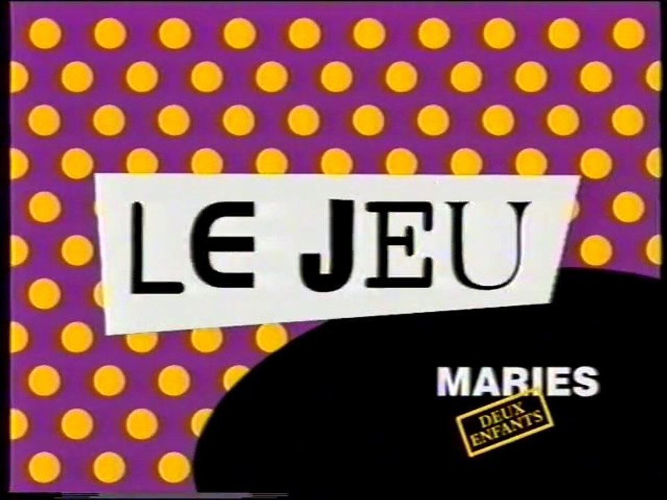 Bande Annonce Marier Deux Enfants Le jeu 1999 M6