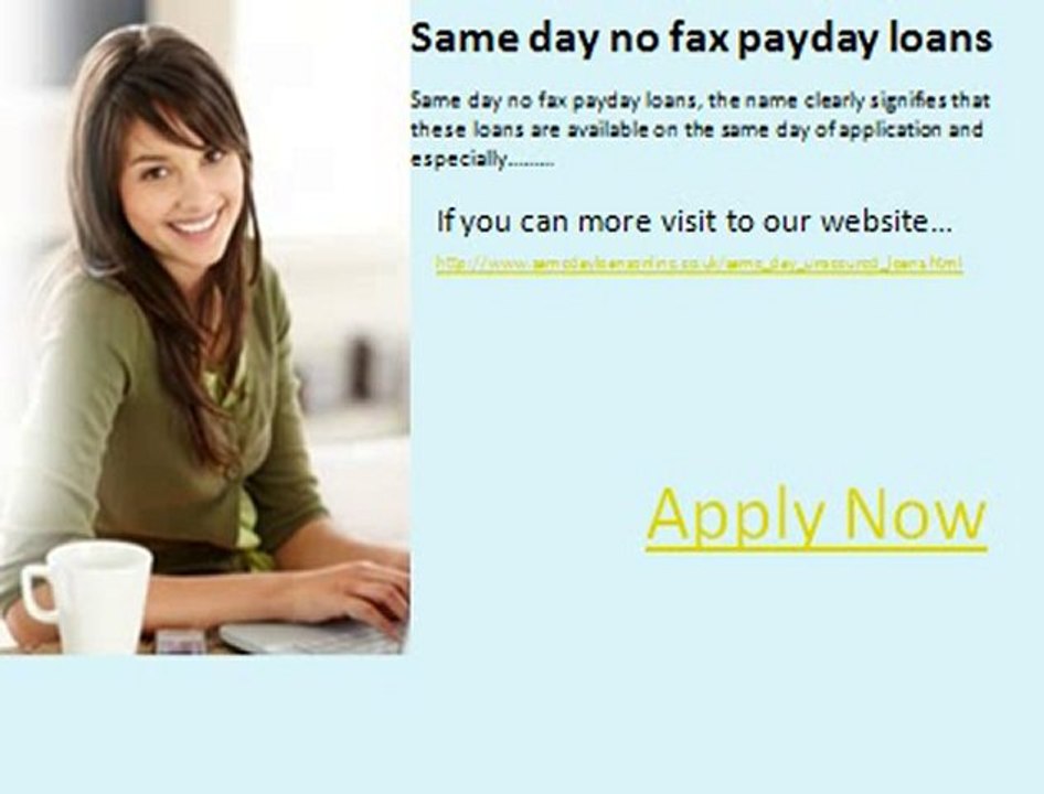 Same Day Unsecured Loans
