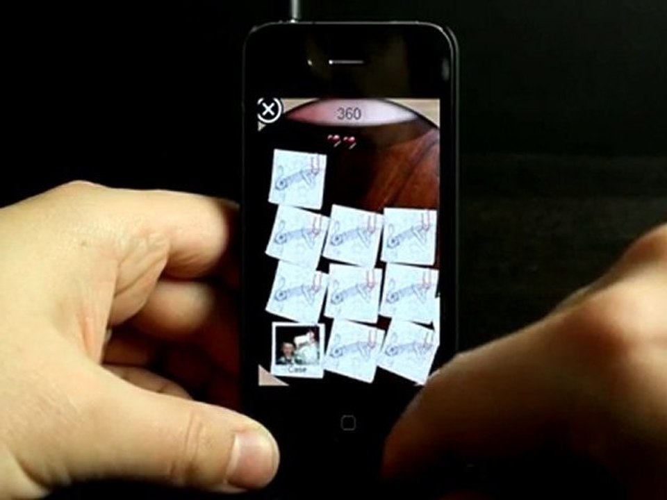 Friends Memory Match iPhone App Demo