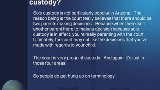Joint Custody and Separate Custody