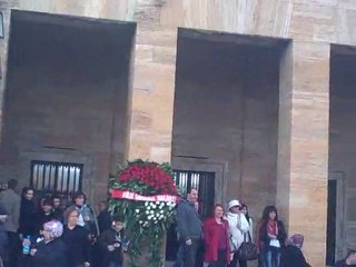 ERCAN ÇAĞLAR ANITKABİR'DE 29,10,2010