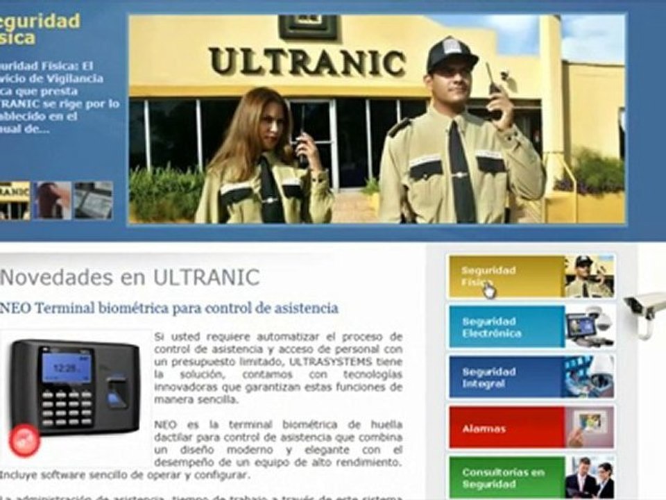 Seguridad Electronica /amarillasinternet.com/ultranic
