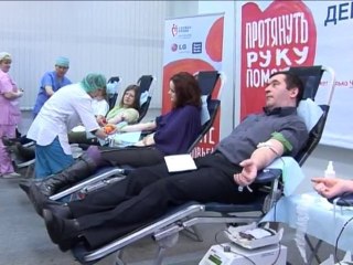 Совместный День донора Издательского дома «Бурда» и LG